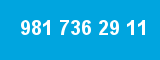 981 736 29 11